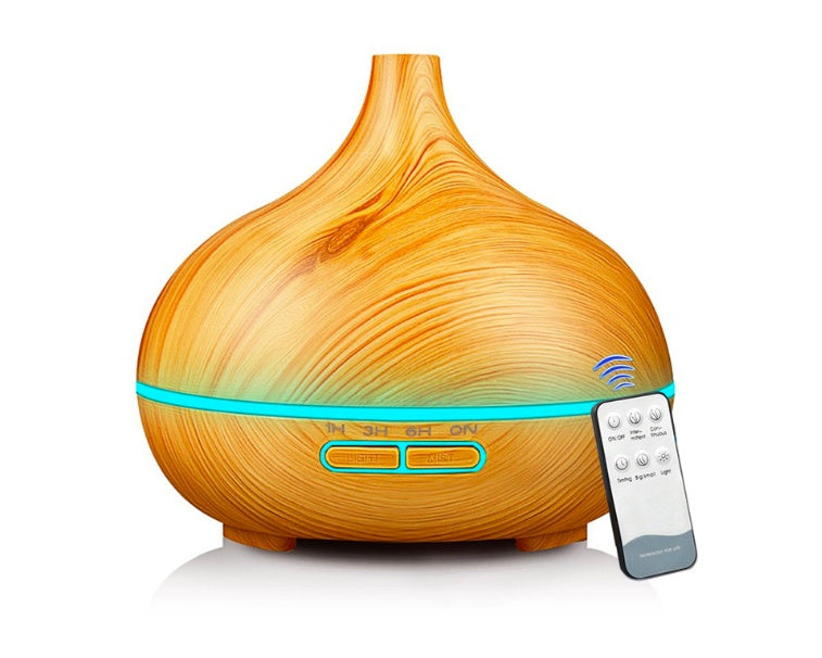Creative Home Appliance Full Wood Grain Remote Control Aromatherapy Lamp Creative Home Appliance Full Wood Grain Remote Control Aromatherapy Lamp
